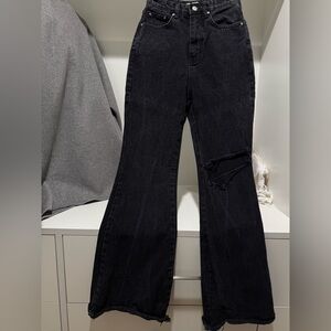 PLUME Black Distressed Women Jeans